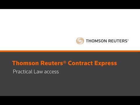 Contract Express - Practical Law access