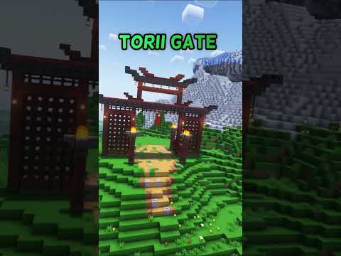 Minecraft Build Ideas - Japanese #minecraft #buildhacks #gaming