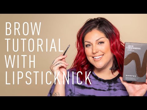 Eyebrow Tutorial with LipstickNick