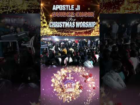 CHRISTMAS PREPARATION - Apostle Ji Guides Choir For Christmas Worship | #ankurnarulaministries