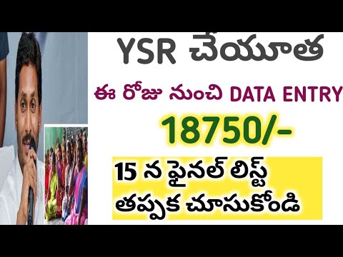 YSR చేయూత 2021 || చేయూత 2021 UPDATE 2021 || AP CM JAGAN || 18750 FOR WOMEN ||