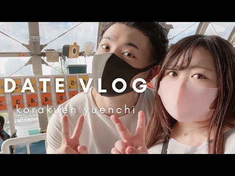 【デートVLOG】遊園地！ぽっちゃり彼女とマッチョ彼氏の日曜デート！