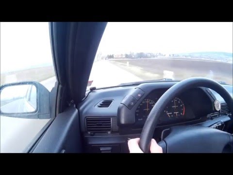 Mitsubishi Lancer GLX 1991 - Accelerations, Pulls, Full Throttle ONBOARD in HD