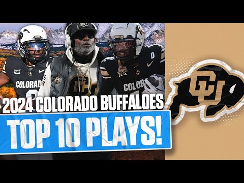 Shedeur Sanders and Travis Hunter in Colorado's Top 10 Plays of 2024 Season | CFB on FOX