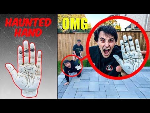 ( STROMEDY FOUND THE HAUNTED HAND) using my drone to SAVE MY ROOMMATES LIFE....