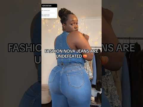 Fashion Nova Jeans 🍑 #fashionnova #fashionnovacurve #jeans #denim #plussize #plussizefashion #reels