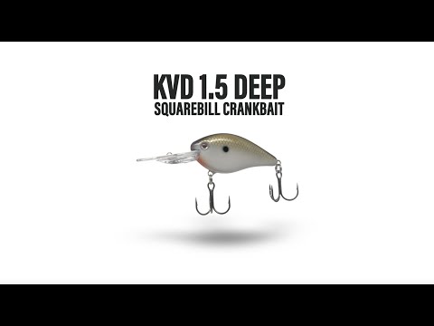 Strike King KVD 1.5 Deep Squarebill Crankbait - Product Features