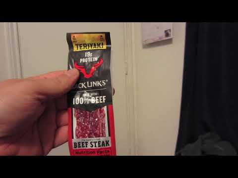 Jack Link's Teriyaki Beef Jerky Sticks Review