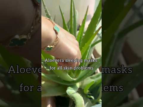 #AloeveraOvernightFaceMasksForSmoothClearAndGlowingSkin #youtubeshorts #glowuptipsforgirls#shorts