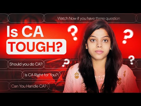 Is CA Tough? Why CA is hard to crack? #ca #professional #exam #cainter #cafinal