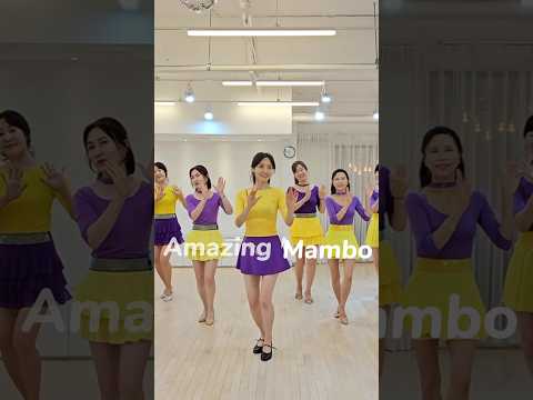 Amazing Mambo Line Dance #윤정혜 #dance #오늘도라인하세요 #kpop #라인댄스퀸 #댄스 #ldqk #junghye