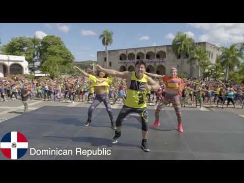 Daddy Yankee "Con Calma" - Zumba Around The World.