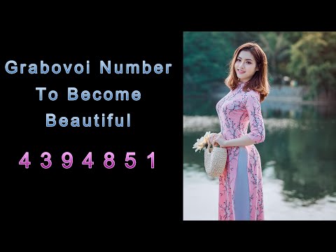 Grabovoi number to become beautiful: 4394851