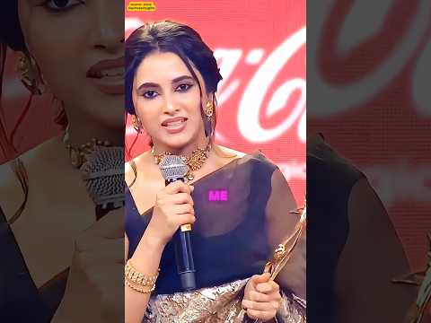 Gorgeous Priyanka Mohan Impressed Everyone With Her Adorable Winning Speech At SIIMA