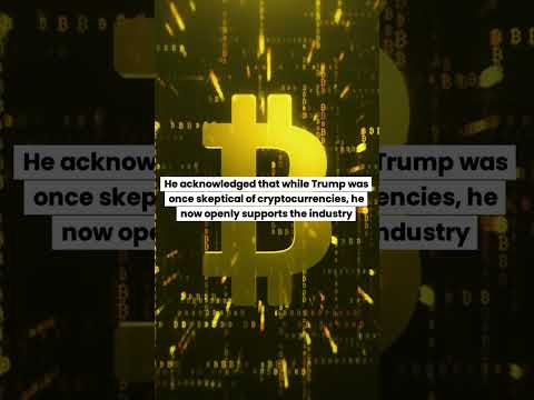 🚨 Donald Trump goes pro-crypto!