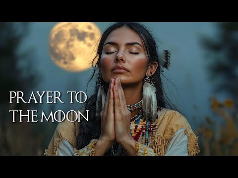 Prayer to the Moon - Native American Flute Music for Eliminates anxiety, stress and calms the mind