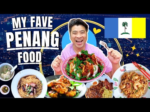 💙🍽️ 💛 Revealing My Secret Favorite hawker Food in Georgetown Penang ! 我最爱的槟城美食