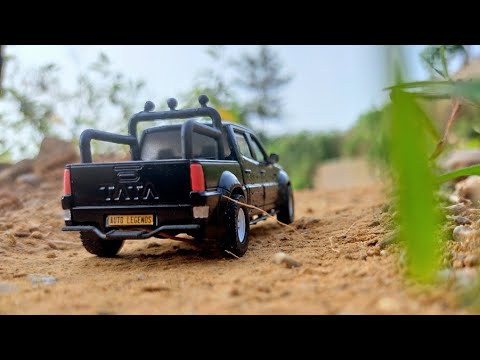 Revealing Customised Diecast Scale Model of Tata Xenon | Model Cars | Offroading | Auto Legends