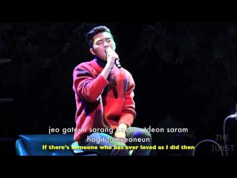 [ENG SUB] 151213 Park Seo Joon - Love Poem [LIVE Performance Fanmeet]