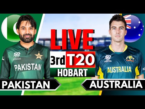 Pakistan vs Australia, 3rd T20 | Live Cricket Match Today | PAK vs AUS Live Match Today | Innings 2