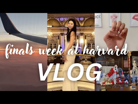 STUDY VLOG | FINALS WEEK AT HARVARD 📚 super productive, study motivation, realistic (HaH ep 6)