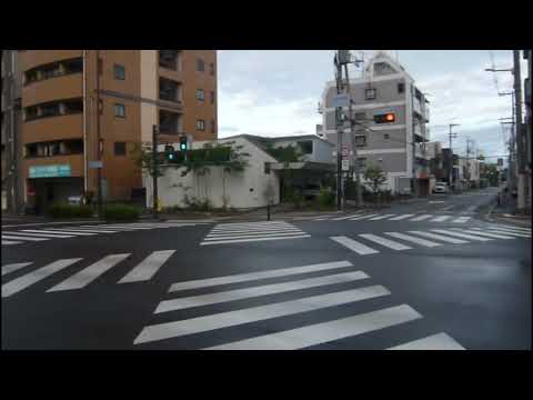 清水４交差点から森小路駅まで歩く