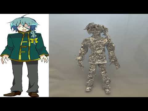 Ashe Bradley - Aluminum Foil Sculpture