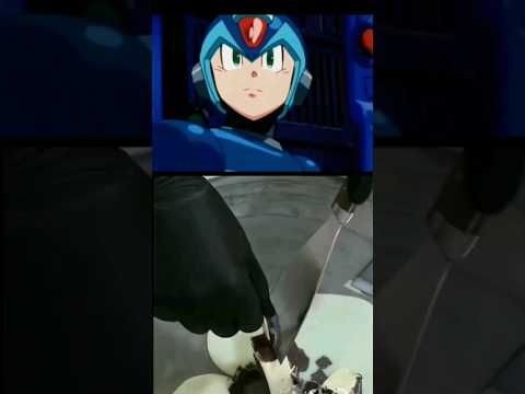 Mega Man Edit #shorts #megaman #megamanx #satisfyingvideo #satisfying #animemegaman #edit