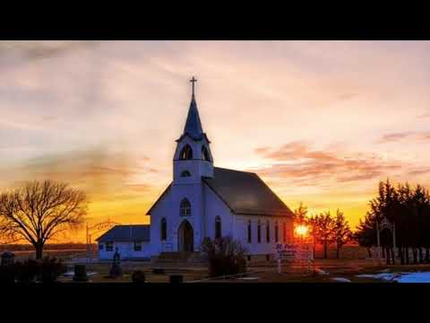 Sunset Behind Church | Copyright Free Video Footage