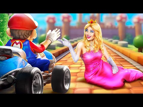 Princess Peach is Missing! How to Become Super Mario Bros in Real Life!