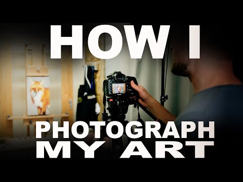 HOW TO PHOTOGRAPH YOUR ART WORK