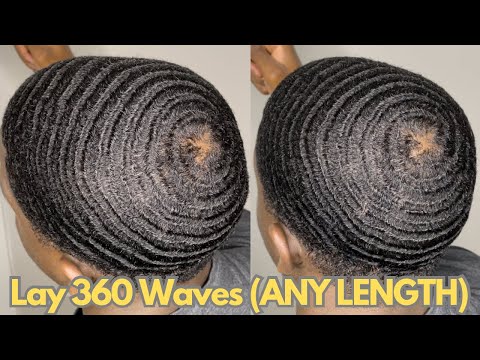 How To Lay 360 Waves (ANY LENGTH)