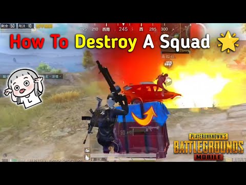 How To Destroy A Squad 🌟 Fastest 1v4 Clutch 🔥 5 Finger Claw 🖐 Insane Montage 💥 Game For Peace