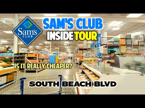 Shopping at Sam's Club: Grocery Walkthrough Shopper's Experience