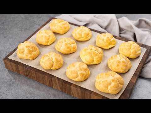 How to make CHOUX PASTRY for perfect cream puffs! 😋