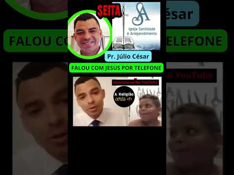 Pastor Júlio César Falou Por Telefone  Com Jesus Cristo  #areligiaocerta