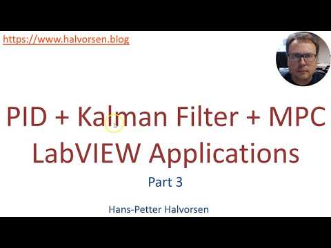 LabVIEW PID + Kalman Filter + MPC - Part3