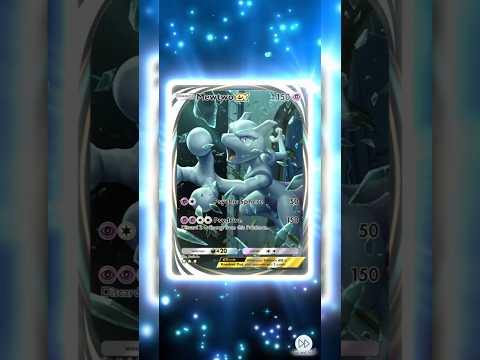 I just got that sweet Mewtwo ex card! Let's freaking go!