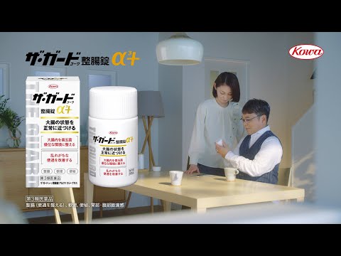 ザ･ガードｺｰﾜ整腸錠α³+「大腸検索　妻」篇