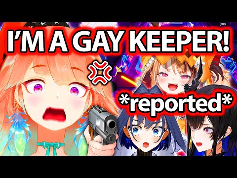 Kiara Loses It and Reporting Gigi's Small PP Behaviour to Management ft. Kronii & Nerissa 【Hololive】