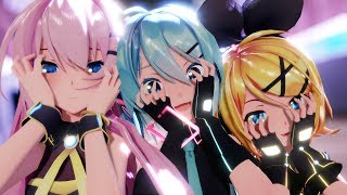 [MMD]Liar Dance Sour Megurine Luka Hatsune Miku Kagamine Rin ep.01 [PV]