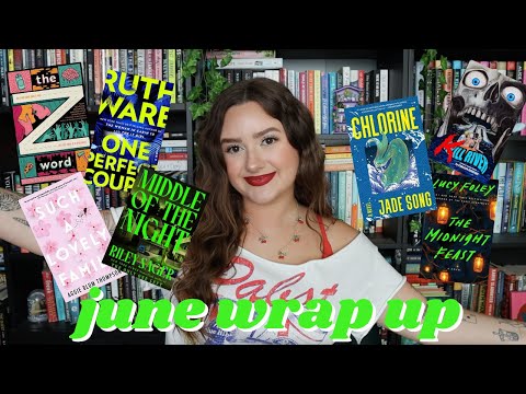 JUNE WRAP UP 2024 | all about the 12 books i read this month!