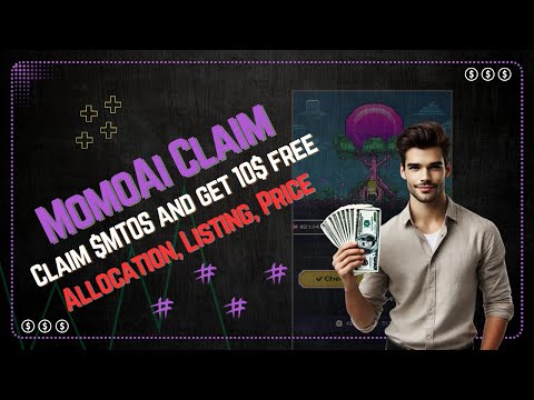 How to Claim $MTOS from MomoAi ! FCFS 10$ Free | 4K