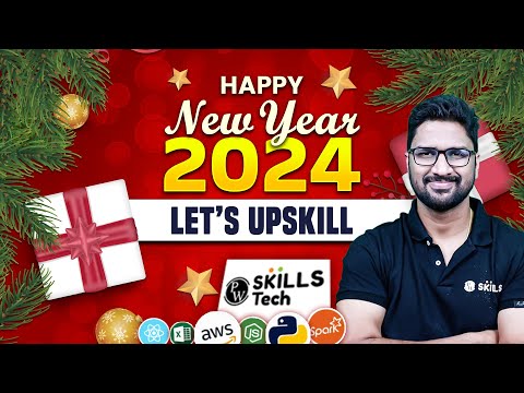 Go Upskill! Happy New Year 2024 Message