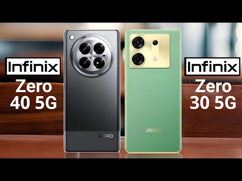 Infinix zero 40 5G VS infinix zero 30 5G