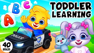 Toddler Learning Colors, Emotions, ABC, Shapes, Baby and Toddler Songs, Toddler Videos With Lucas