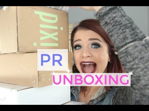 PR UNBOXING BECCA|PIXI|FENTY