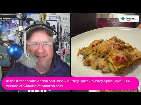 Lasagna Part 2 - out of the oven: KUWT In the Kitchen with Andon and Rosa