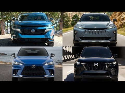 2025 Nissan Murano vs Lexus RX vs Toyota Crown Signia vs Mazda CX-70 - Midsize SUV Showdown!