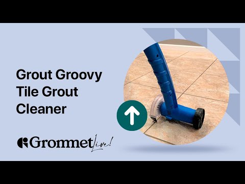 Quick & Easy Grout Cleaning with Grout Groovy Tile Grout Cleaner | Grommet Live